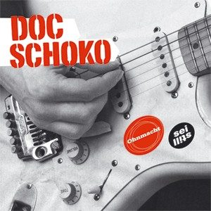 Single Cover Sei Still, dass eine Gitarre mit Aufklebern zeigt